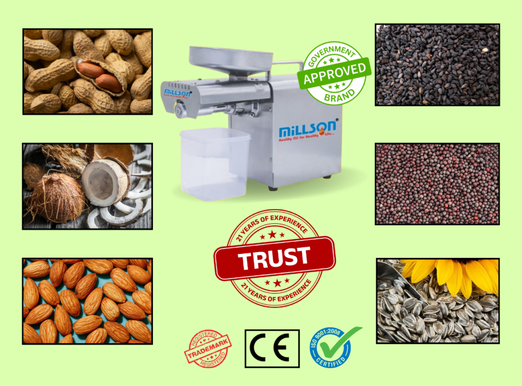 Oil Press | Oil Maker Machine | Automatic oil extraction machine FOR DOMESTIC USE 600 W Food Processor